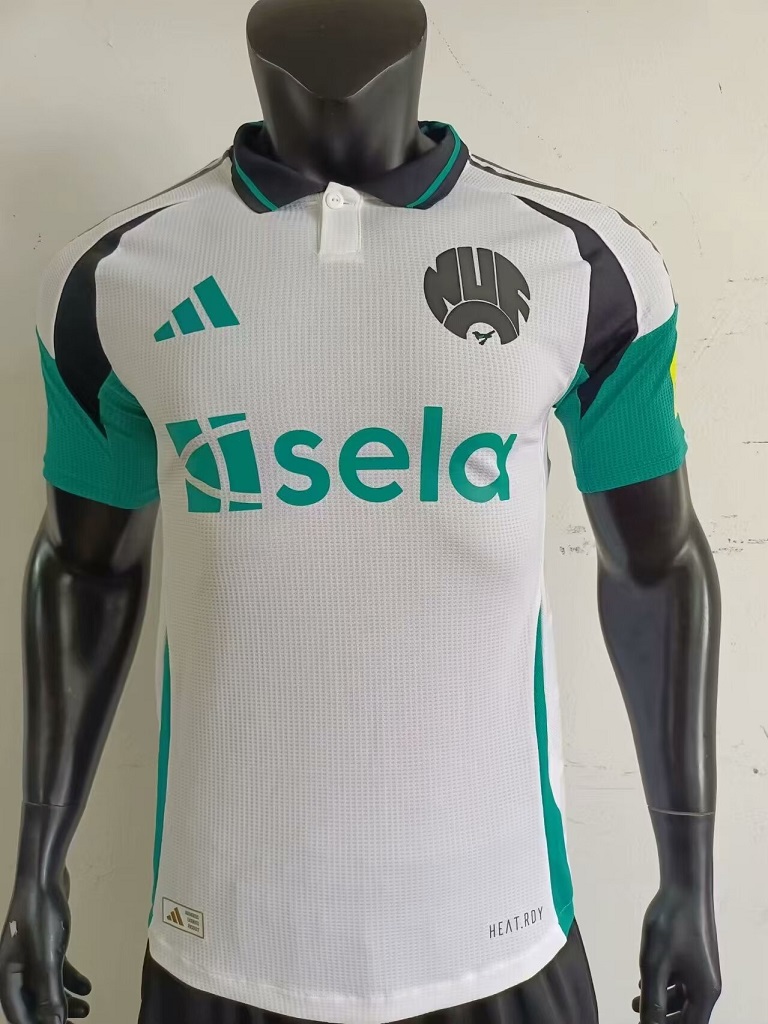 AAA Quality Newcastle 24/25 Third White Soccer Jersey(Player)